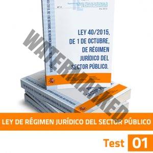 Régimen Jurídico - Ley 40/2015 - Test 01