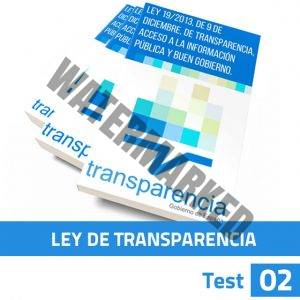 Ley 19/2013 - Ley de Transparencia - Test 02