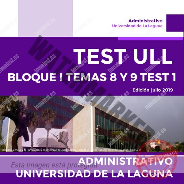 ULL BLOQUE I – TEMA 89 – TEST 1