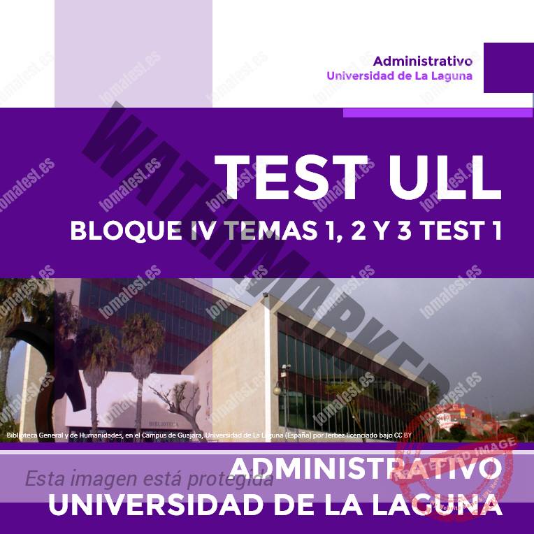0 ULL BLOQUE IV – TEMA 123 – TEST 1